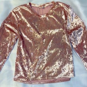 Crushed Velvet Top